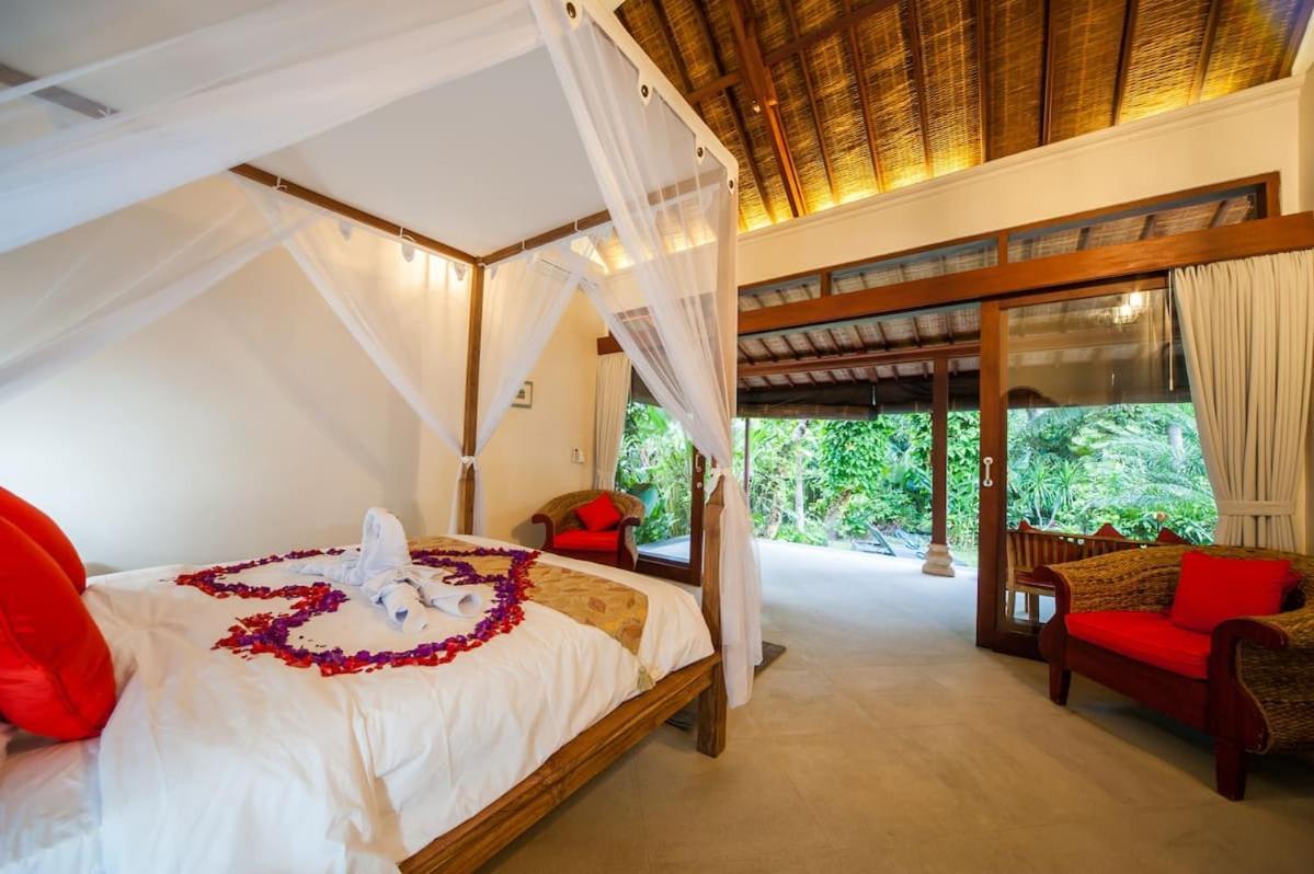 Luxury 3Br Infinity Jungle View Aashaya Villa Ubud Exterior foto