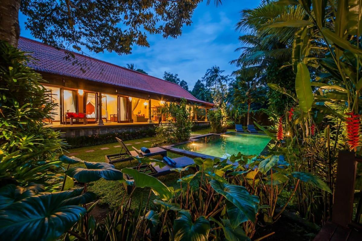 Luxury 3Br Infinity Jungle View Aashaya Villa Ubud Exterior foto