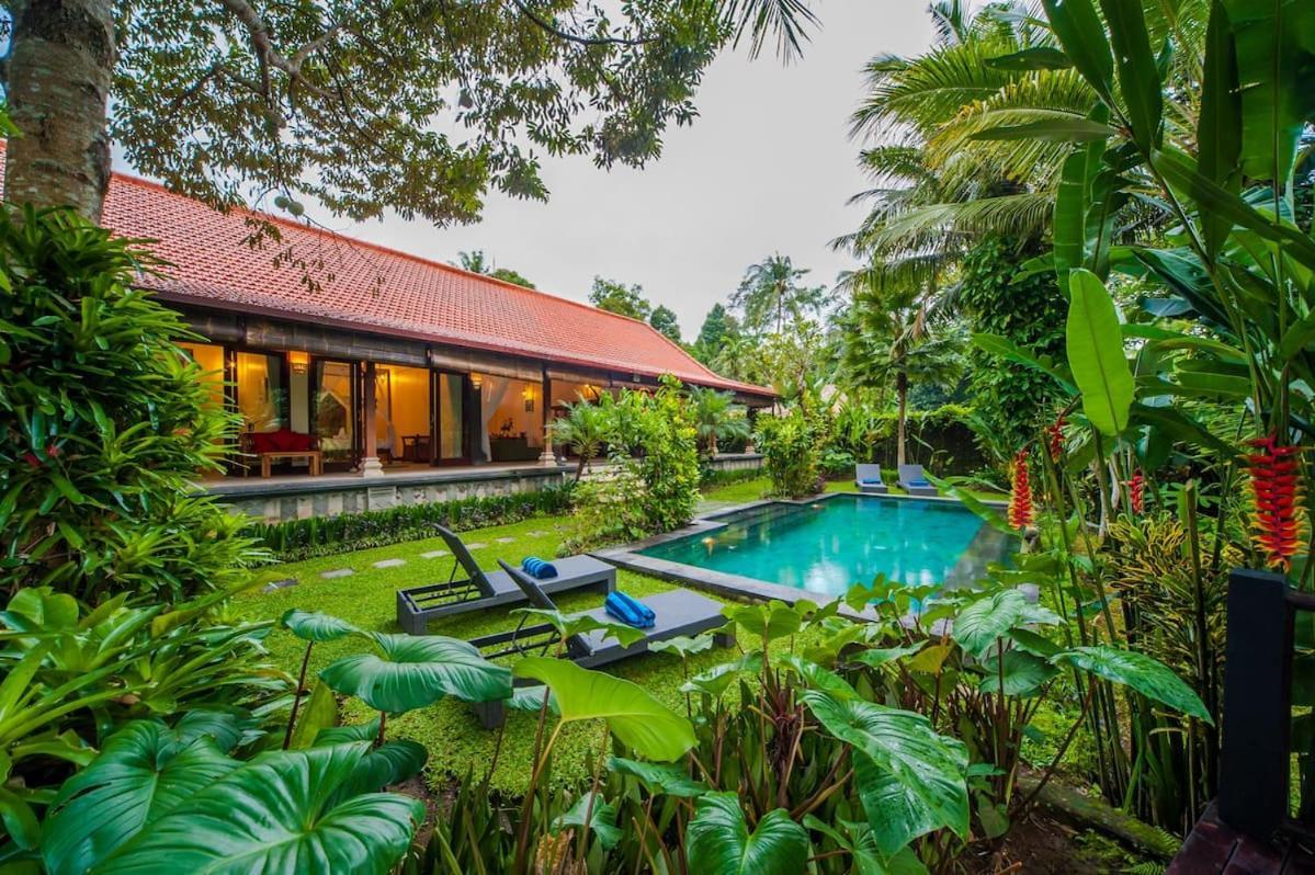 Luxury 3Br Infinity Jungle View Aashaya Villa Ubud Exterior foto