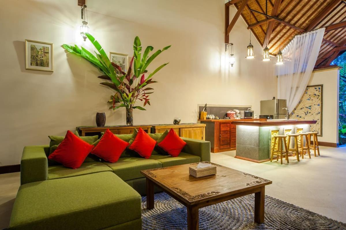 Luxury 3Br Infinity Jungle View Aashaya Villa Ubud Exterior foto