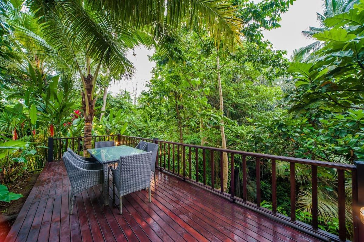 Luxury 3Br Infinity Jungle View Aashaya Villa Ubud Exterior foto